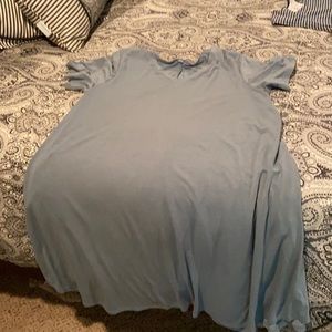 Short sleeve casual tshirt dress